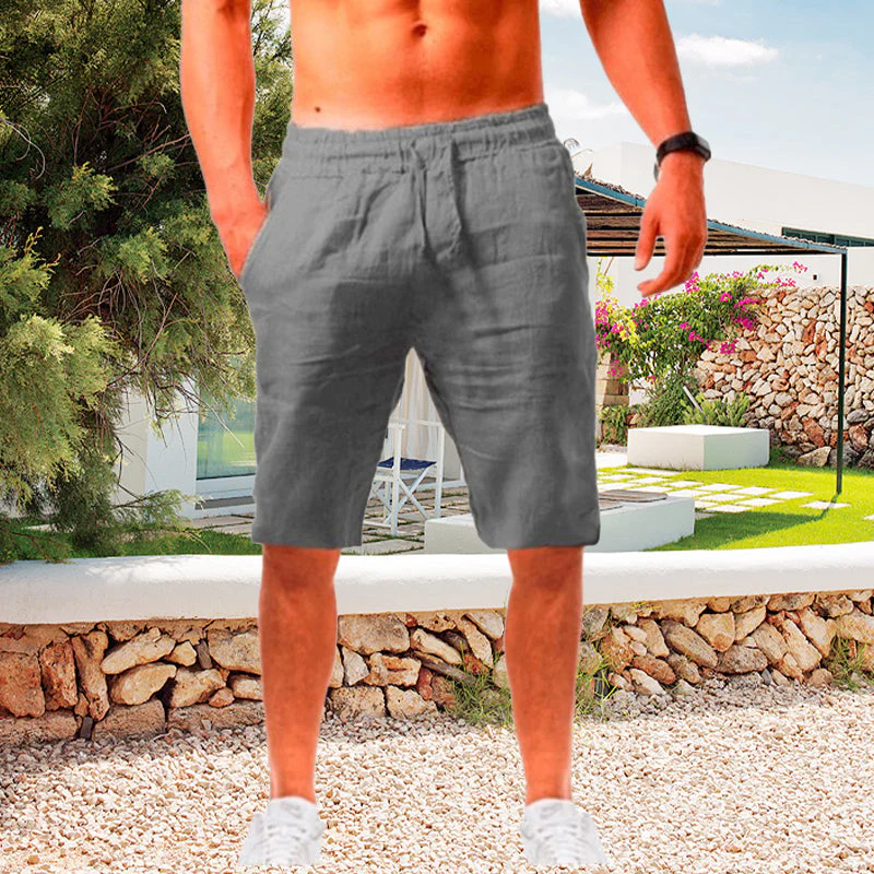 Alden® | Loose, Breathable Shorts Made From Cotton And Linen - Image 2