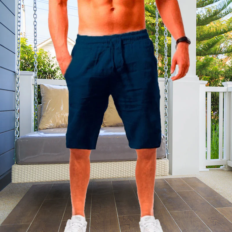 Alden® | Loose, Breathable Shorts Made From Cotton And Linen - Image 4