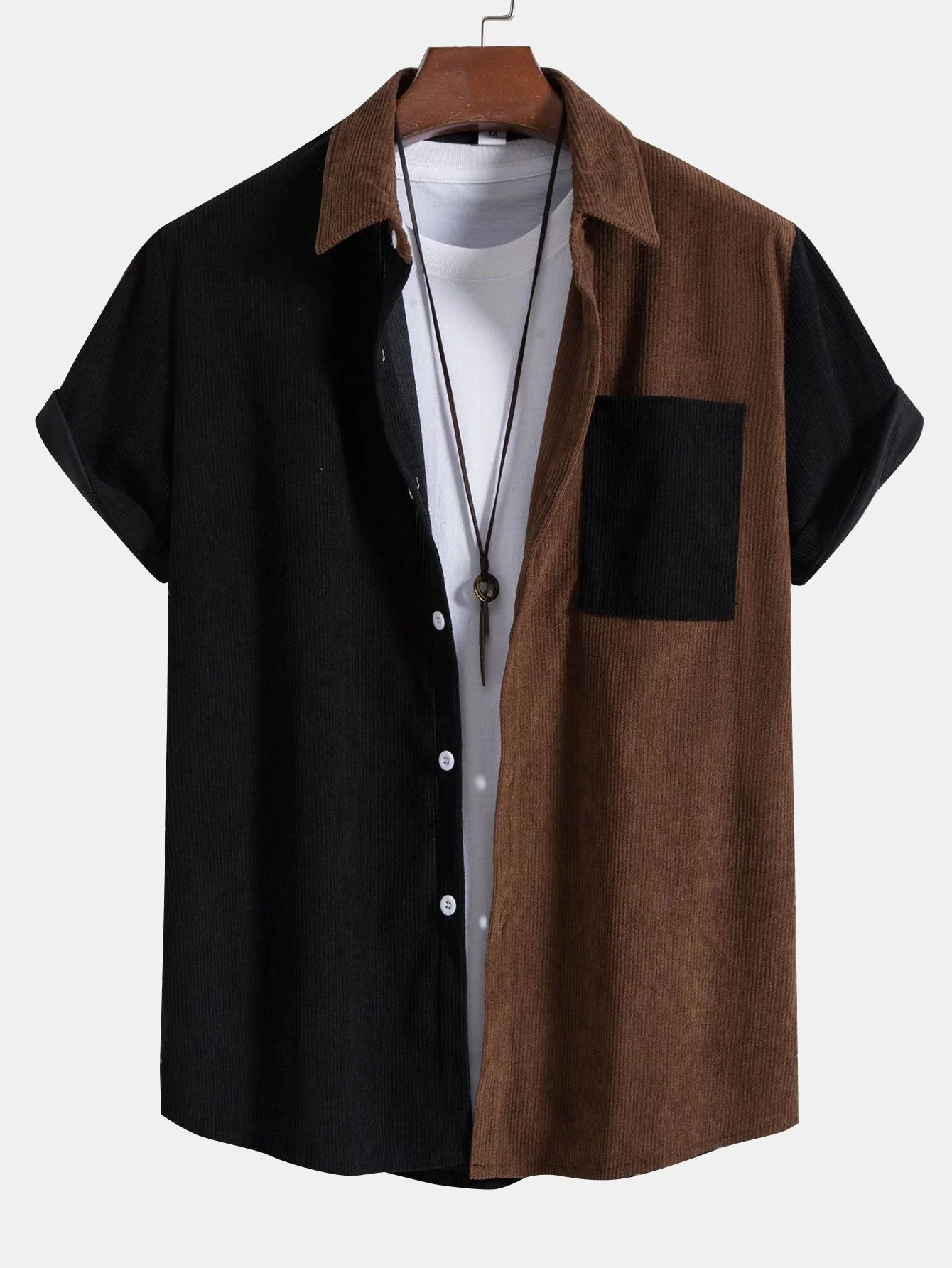 Alder® | Two Tone Corduroy Shirt - Image 3
