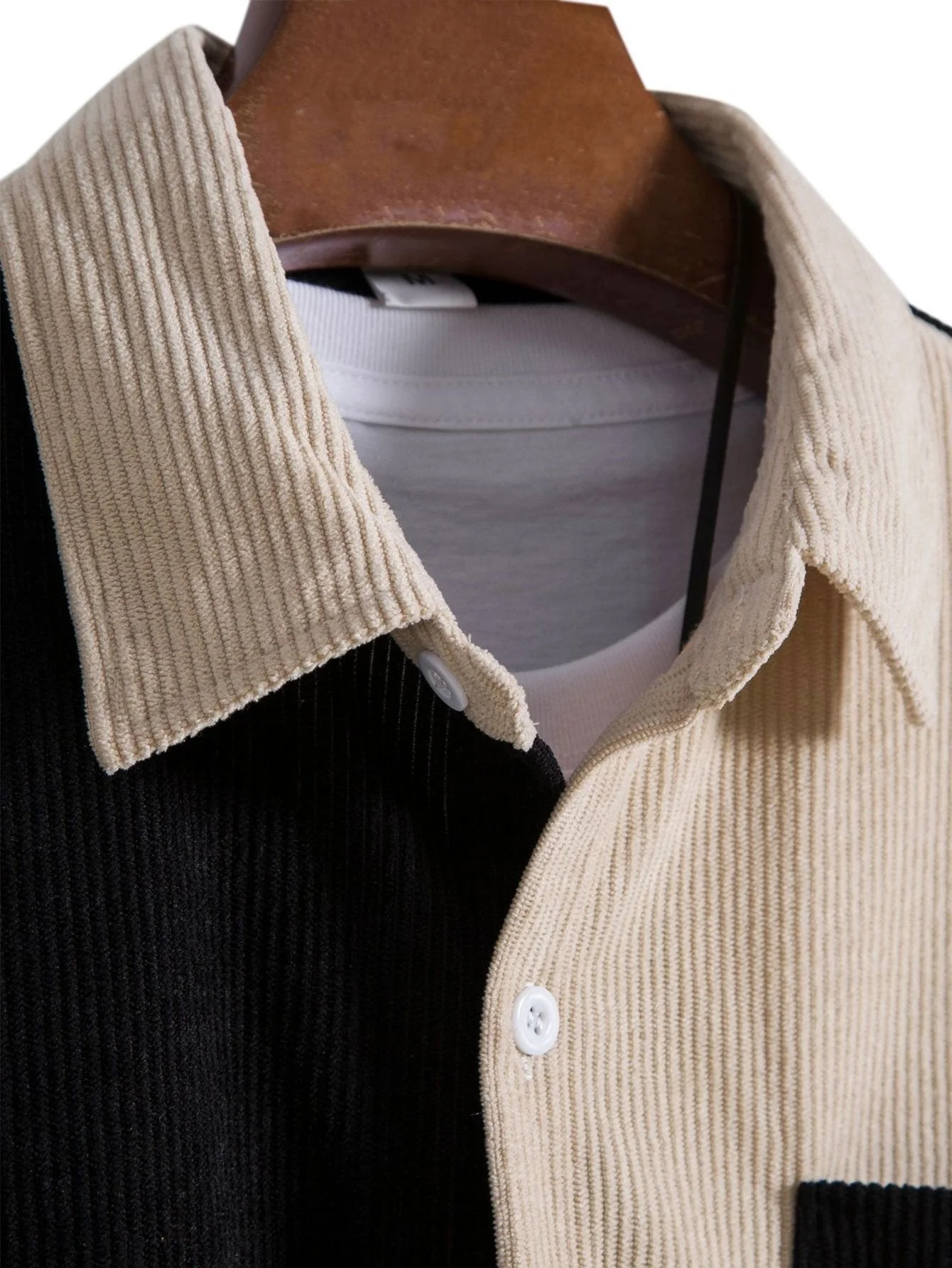 Alder® | Two Tone Corduroy Shirt - Image 8