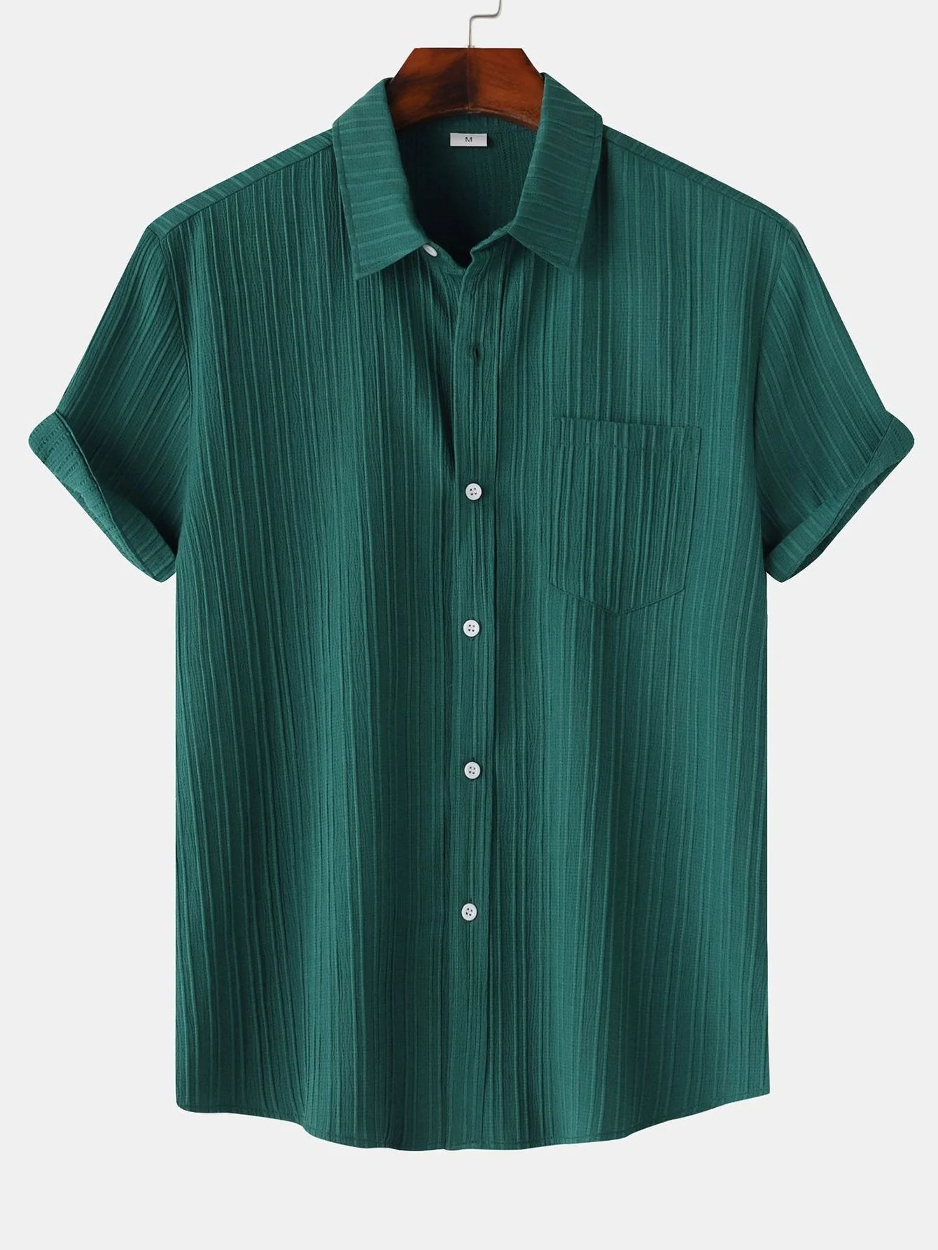 Aldhelm® | Textured Button Up Shirt - Image 6