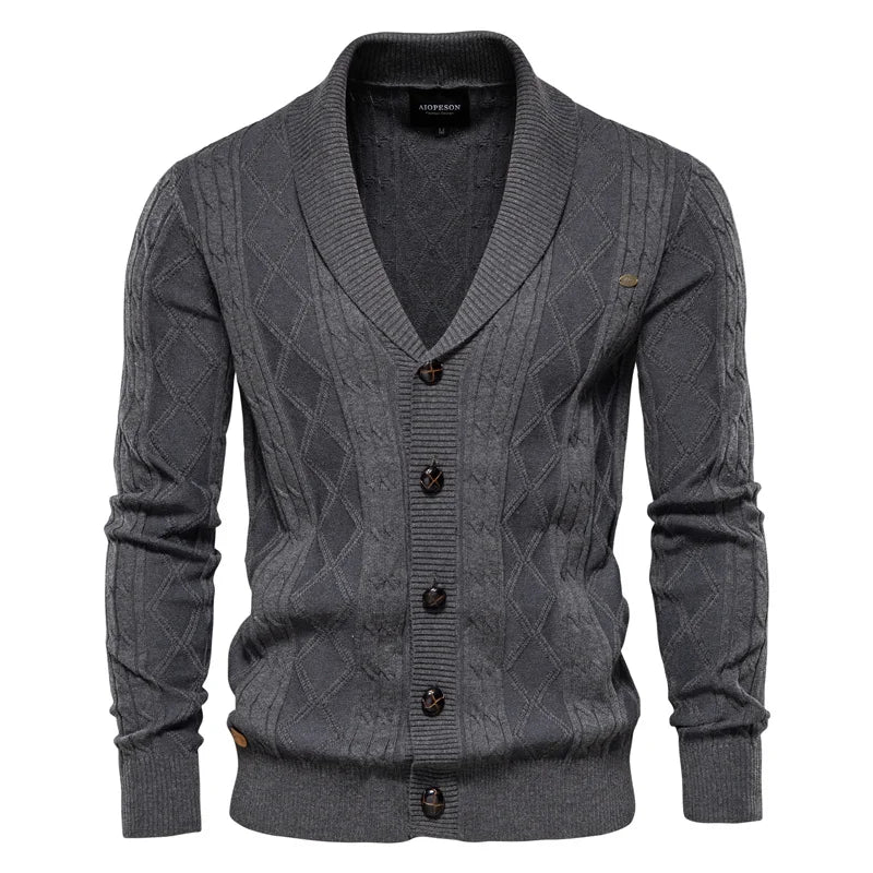 Aldo | Men's Cardigan with Buttons - Image 6