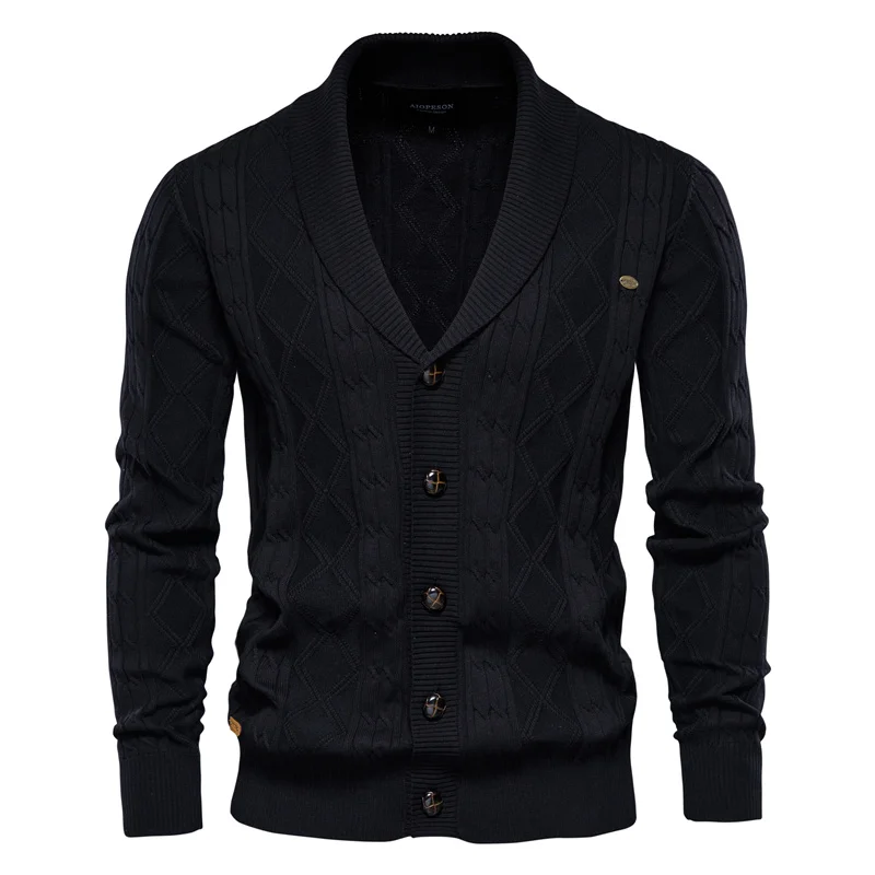 Aldo | Men's Cardigan with Buttons - Image 8