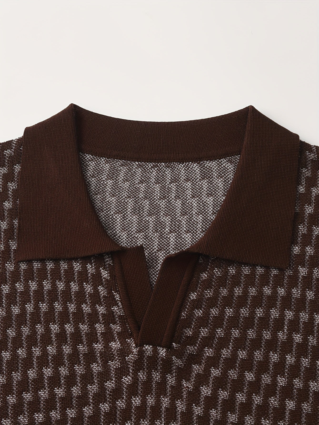 Aldo | Retro Knit Polo – Old Money Shirts for Men - Image 3