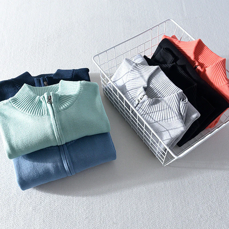Alejandro® | Cotton Half-Zip Sweater - Image 6