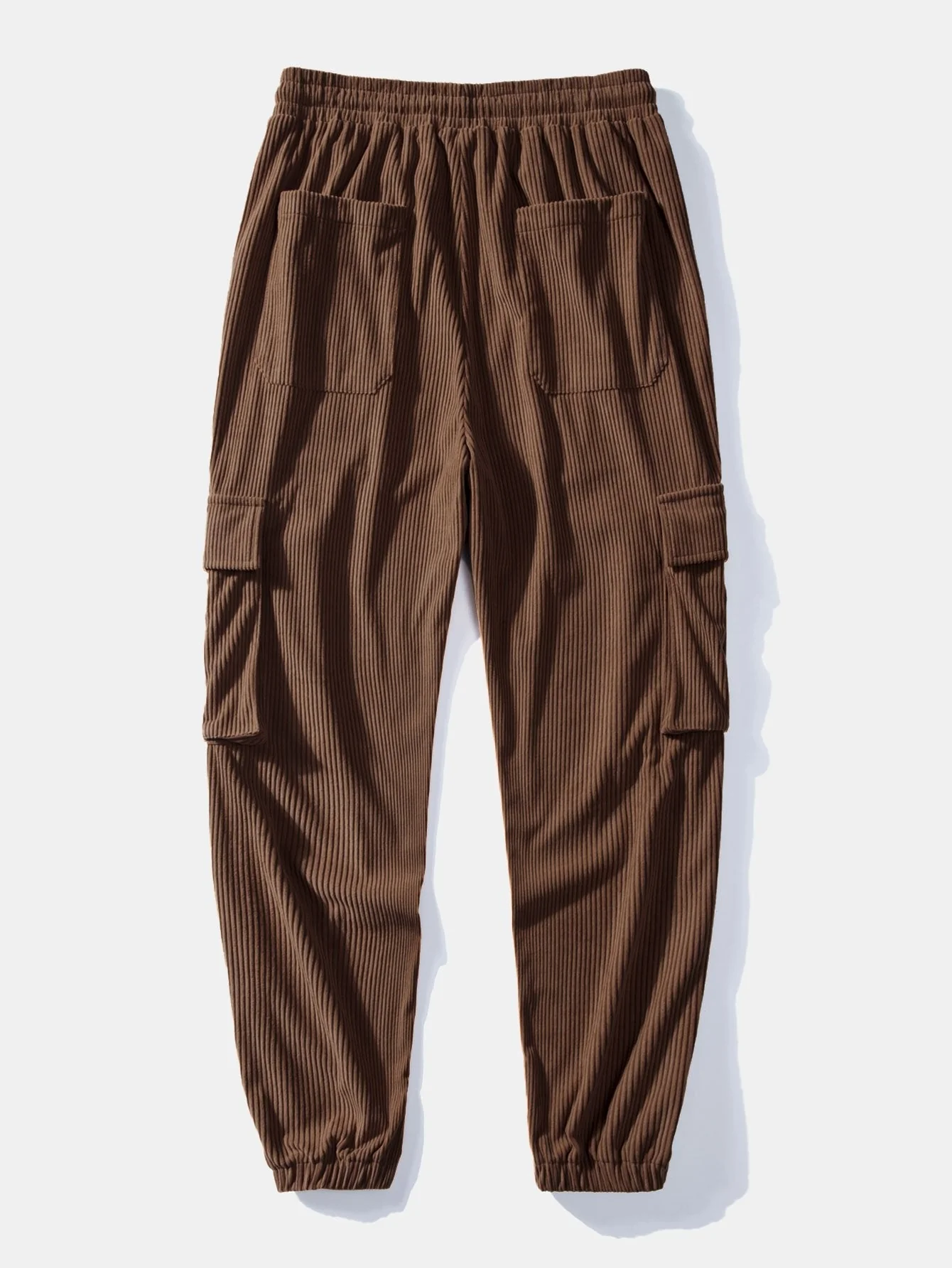 Alejandro® | Drawstring Corduroy Cargo Jogger Pants - Image 2