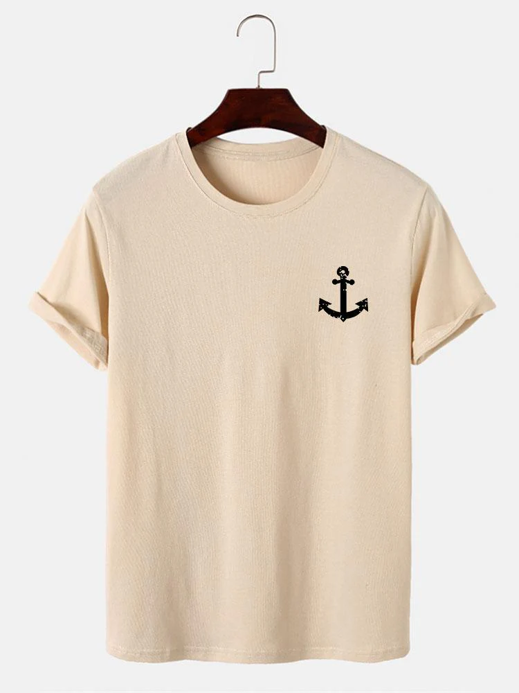 Aleron® | Anchor Print T-Shirt - Image 4