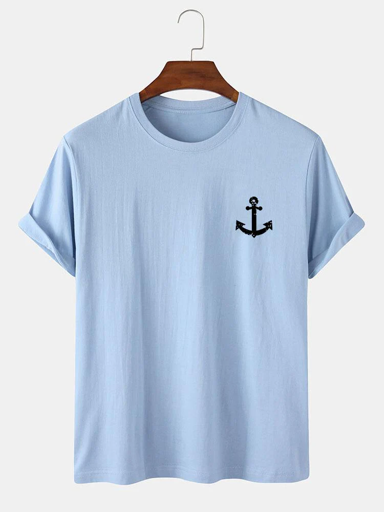 Aleron® | Anchor Print T-Shirt - Image 5