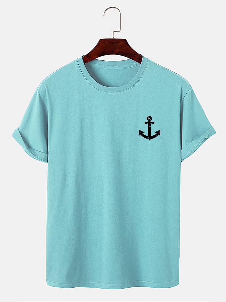 Aleron® | Anchor Print T-Shirt - Image 6