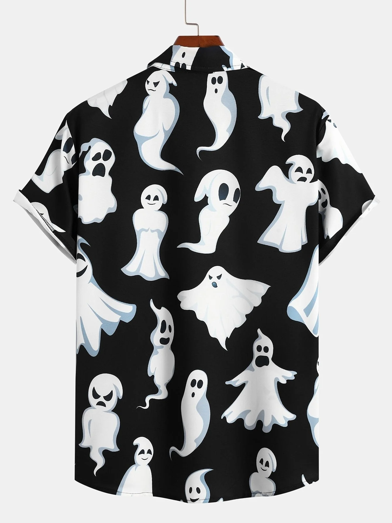 Aleron® | Cute Ghost Print Shirt - Image 2
