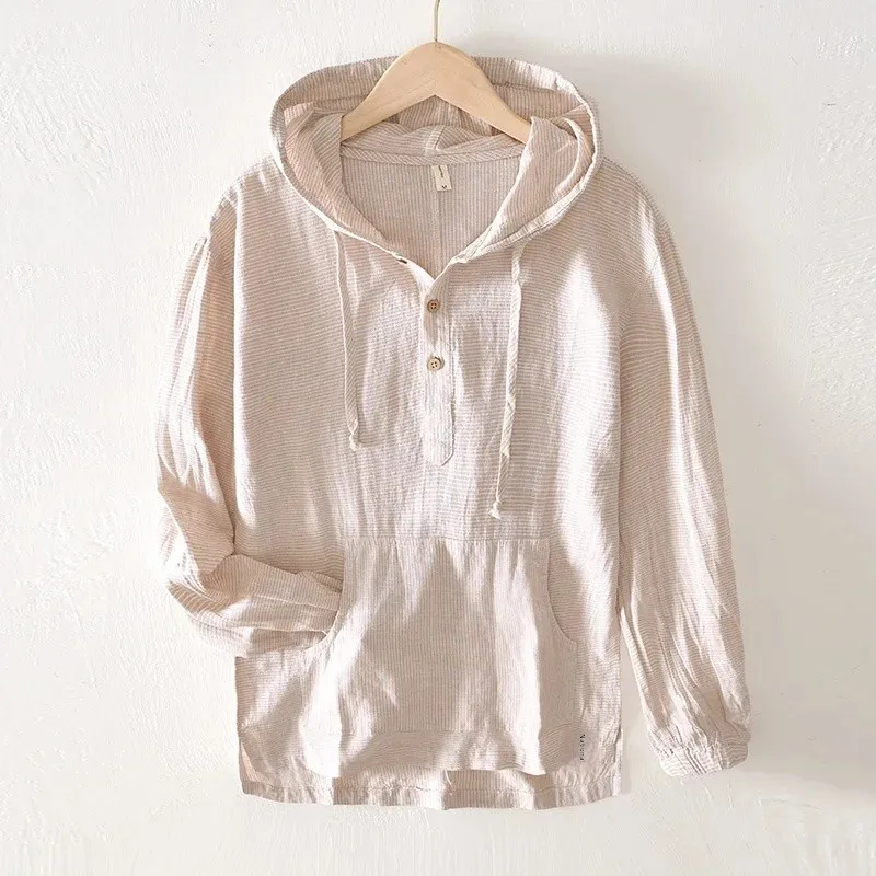 Alessandro® | ANDORA LINEN HOODIE - Image 3