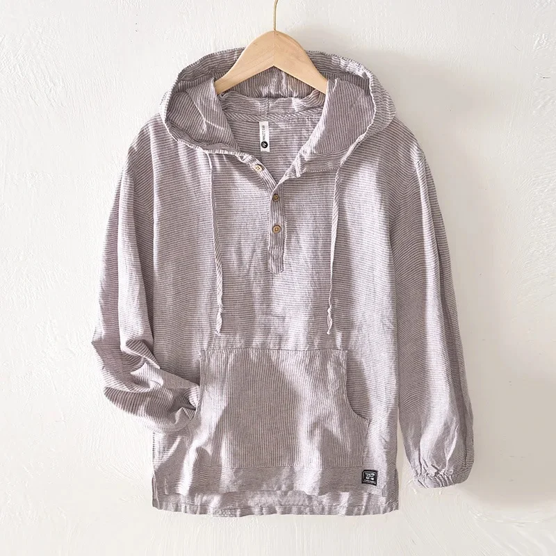 Alessandro® | ANDORA LINEN HOODIE - Image 4