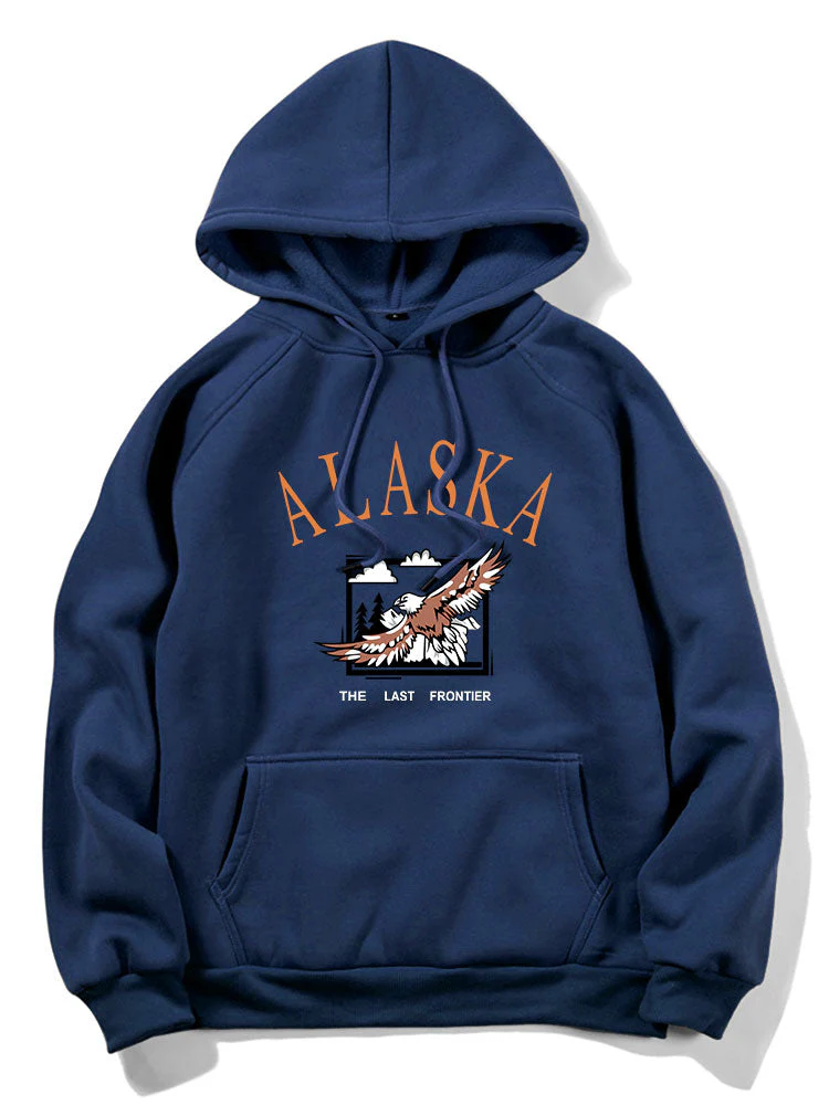 Alexander | Alaska Eagle Print Hoodie - Image 2