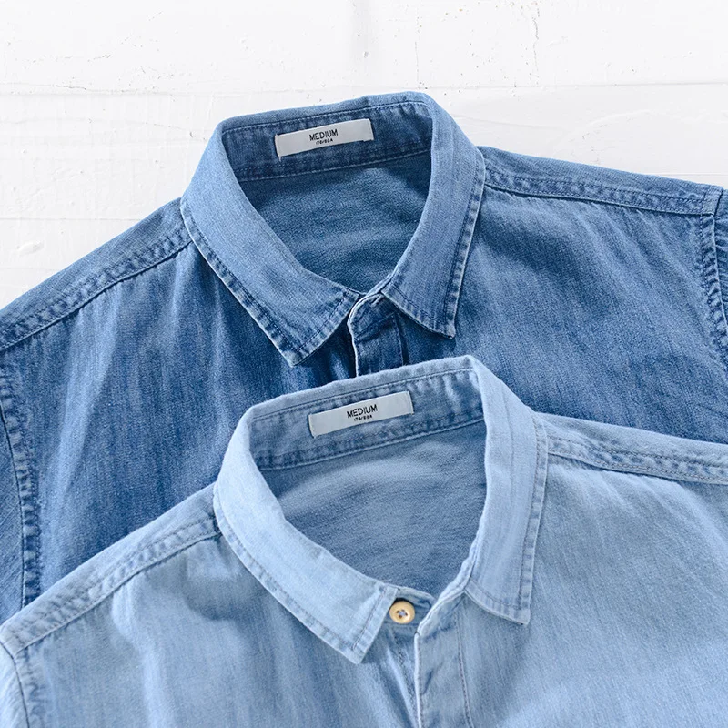 Alexander | Short Sleeved Denim Shirt - Image 5