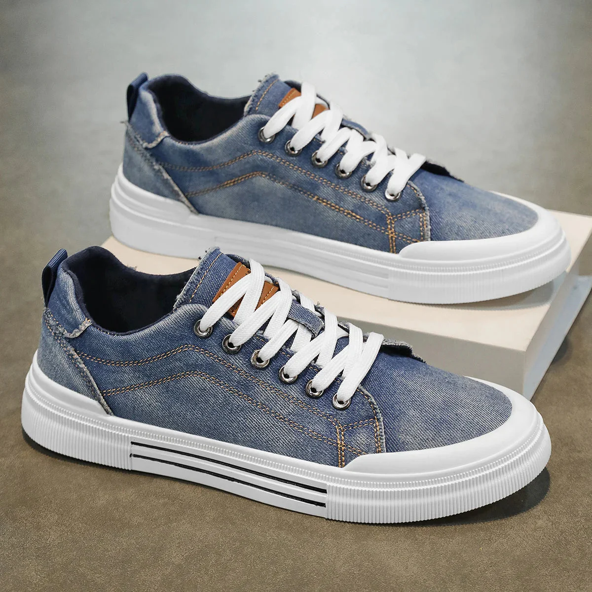 Alexei | Bellagio Denim Sneakers - Image 22