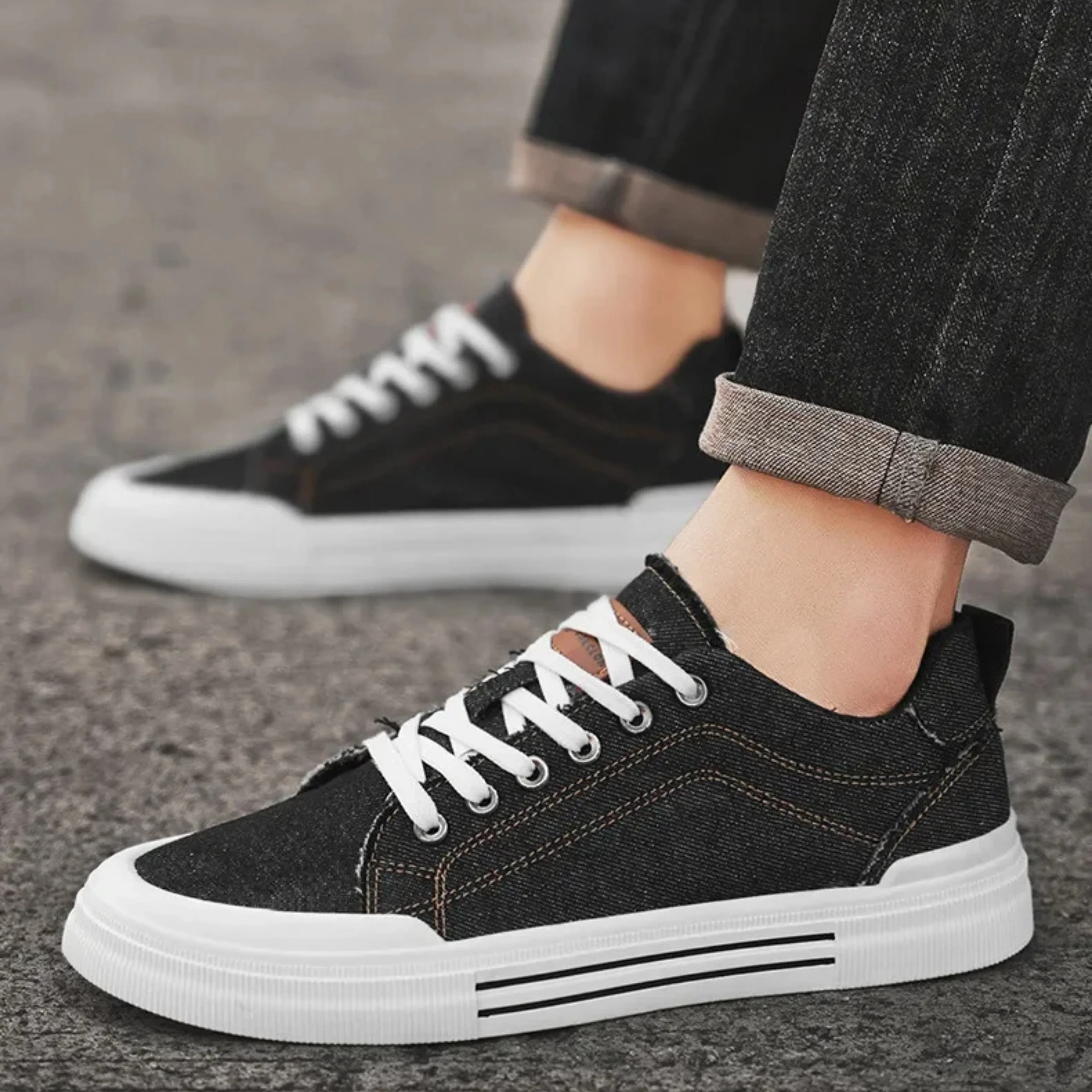 Alexei | Bellagio Denim Sneakers - Image 5