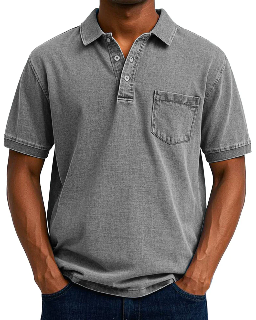 Alexis® | Vintage Men's Polo - Image 3