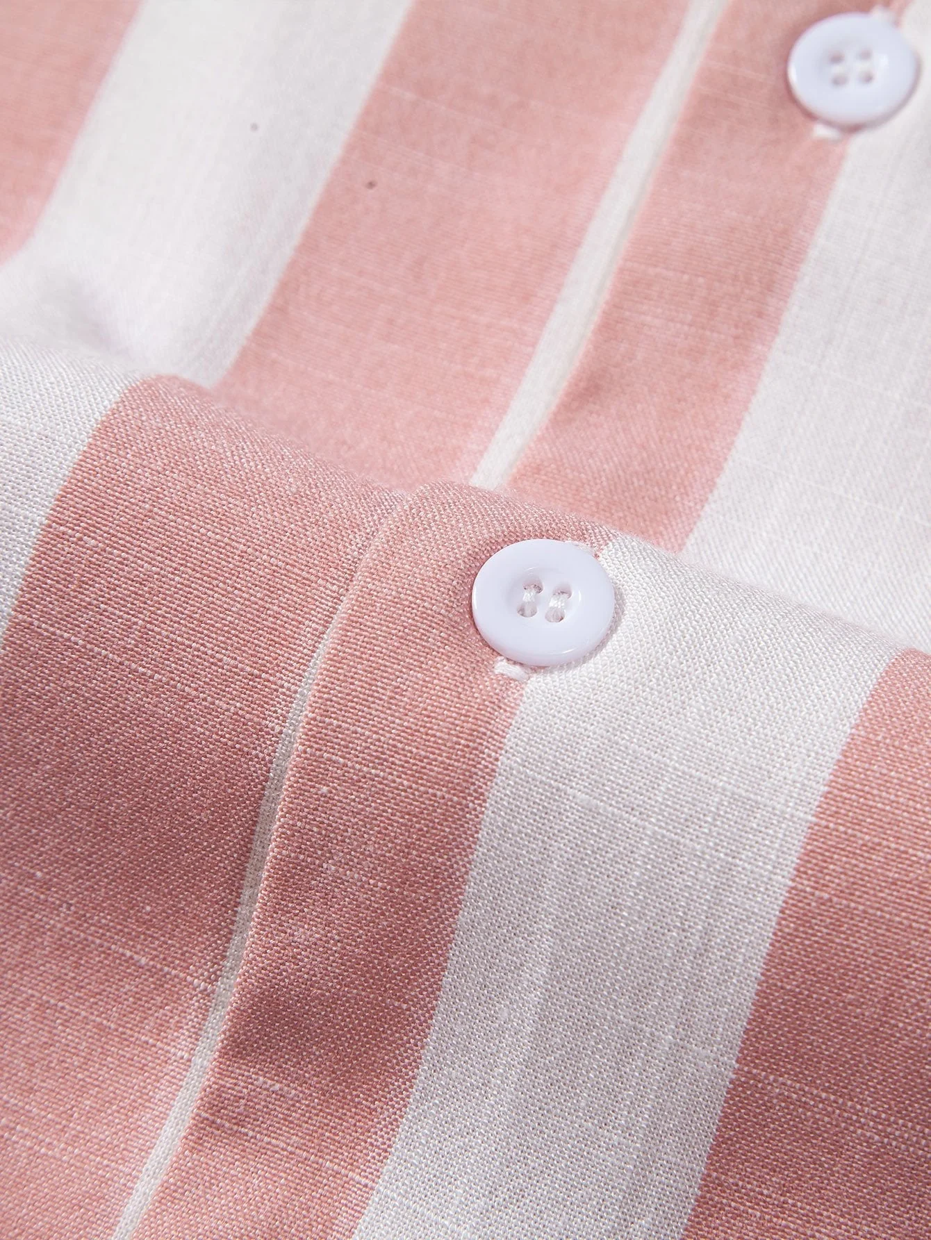 Alfio® | Striped Cuban Collar Shirt - Image 6