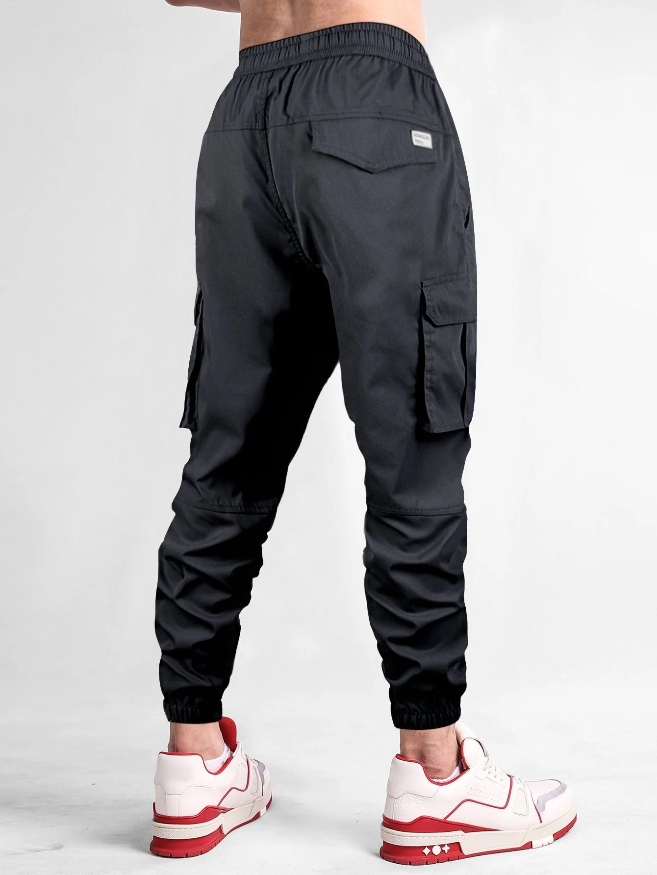 Alfonso® | Drawstring Cargo Jogging Pants - Image 2