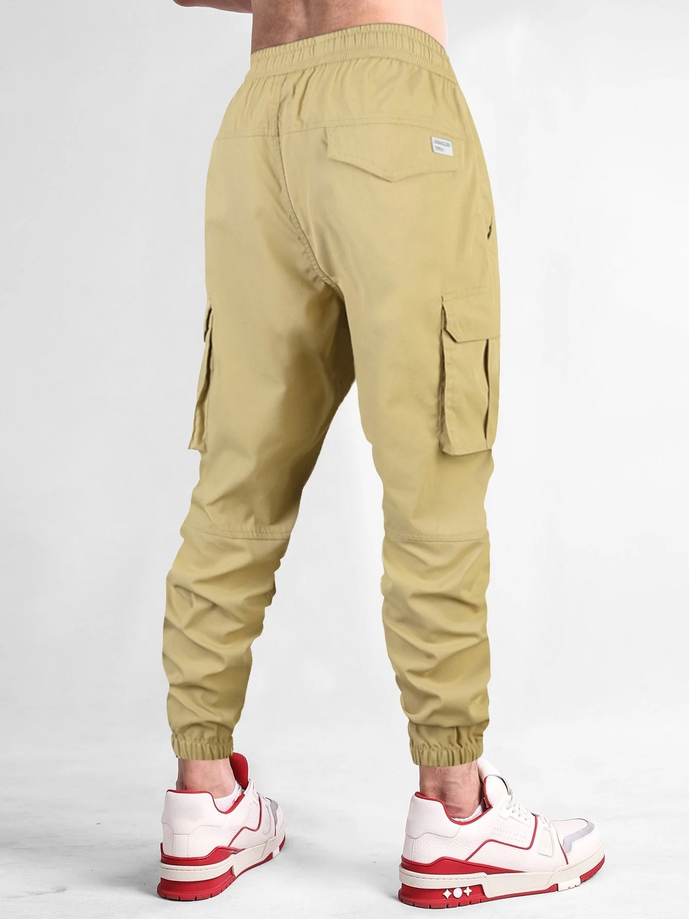 Alfonso® | Drawstring Cargo Jogging Pants - Image 4