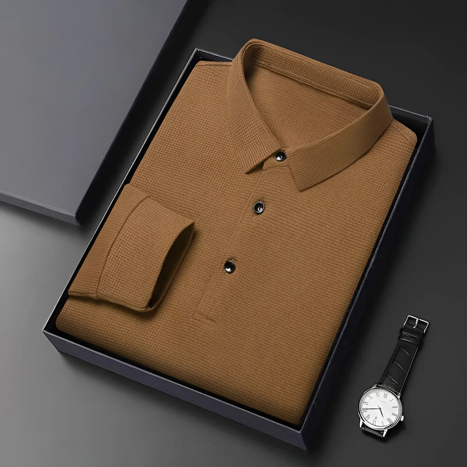 Alfonso® | Luxury Polo With Long Sleeves - Image 6