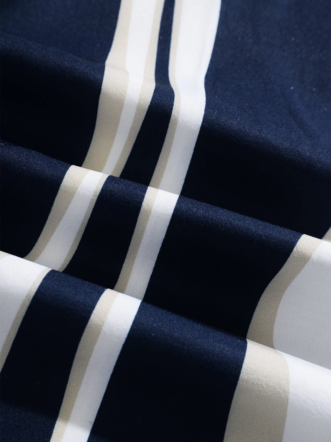 Alfonso® | Wave Stripes Lapel Shirts - Image 3