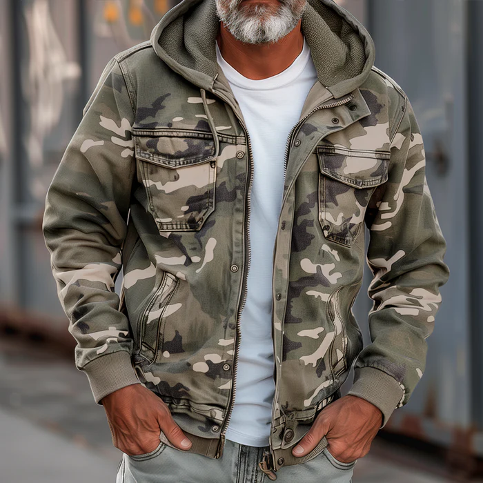 Alfredo® | Camouflage Cargo Jacket - Image 2