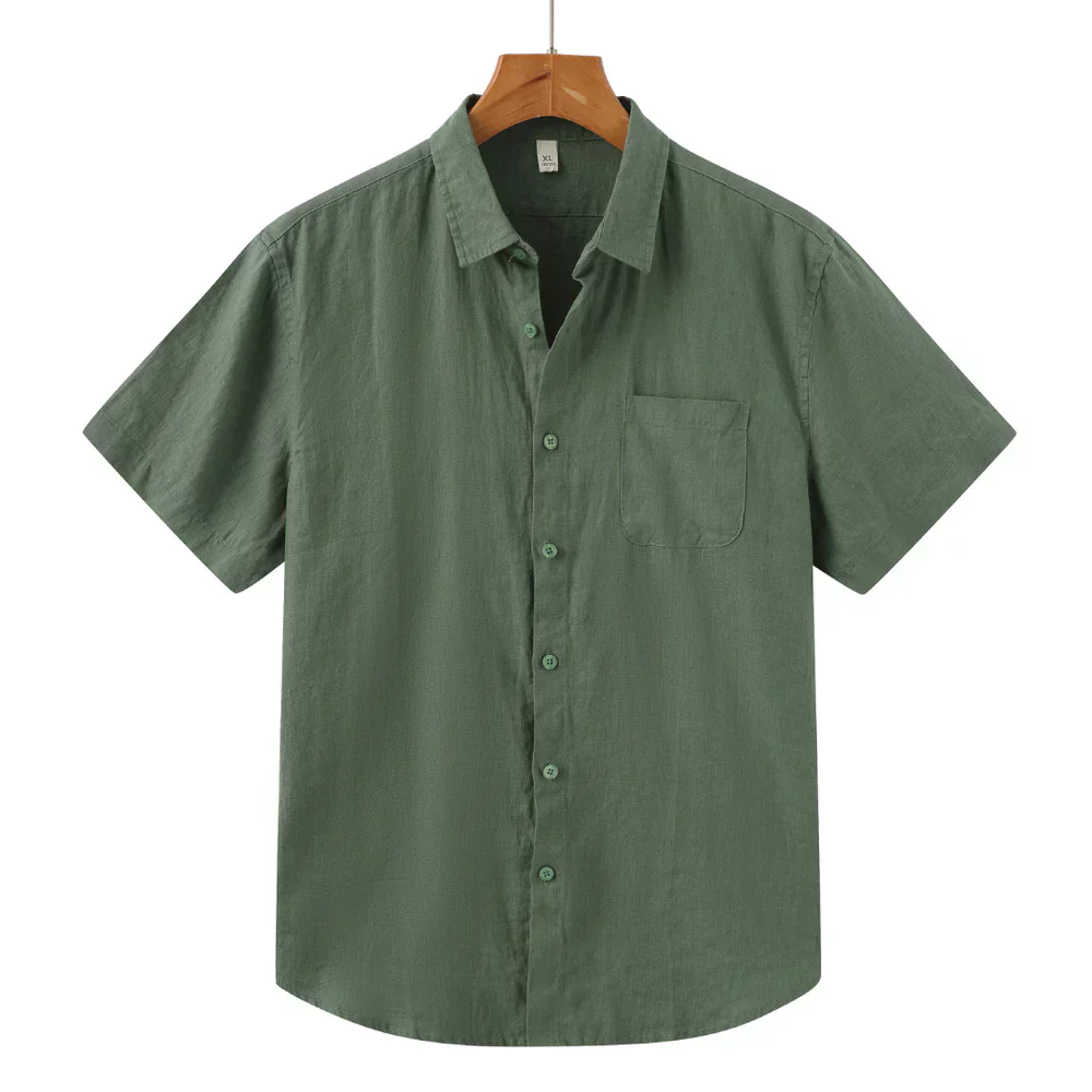 Alfredo® | Linen Shirt Short Sleeves - Image 7