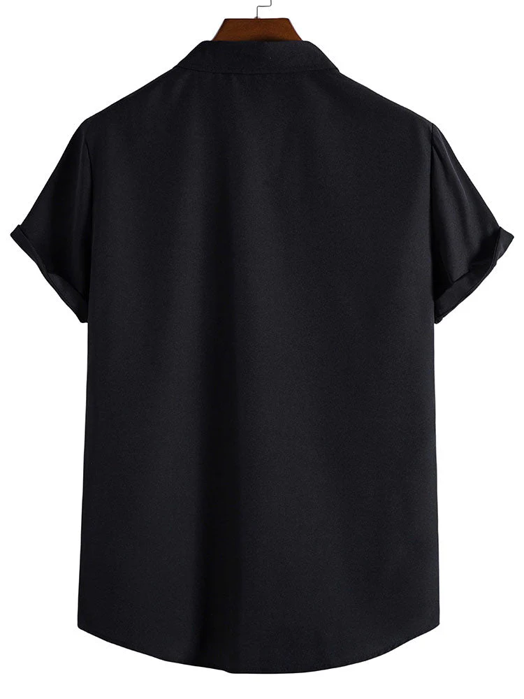 Aliaksei® | Contrast Striped Panel Shirt - Image 2