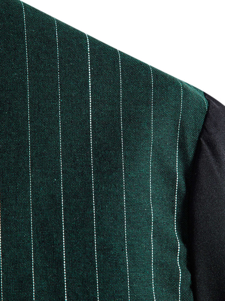 Aliaksei® | Contrast Striped Panel Shirt - Image 3