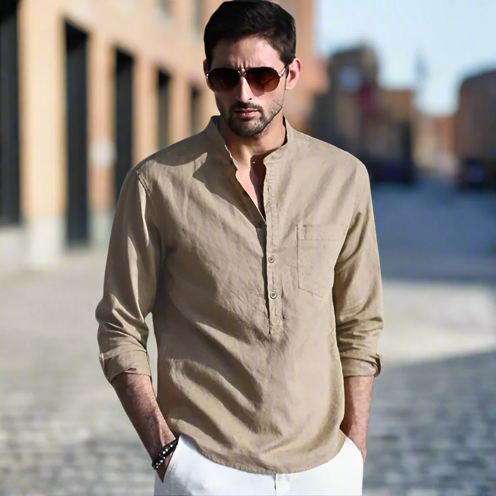 Allah® | Arnold Classy Linnen Overhemden - Image 3