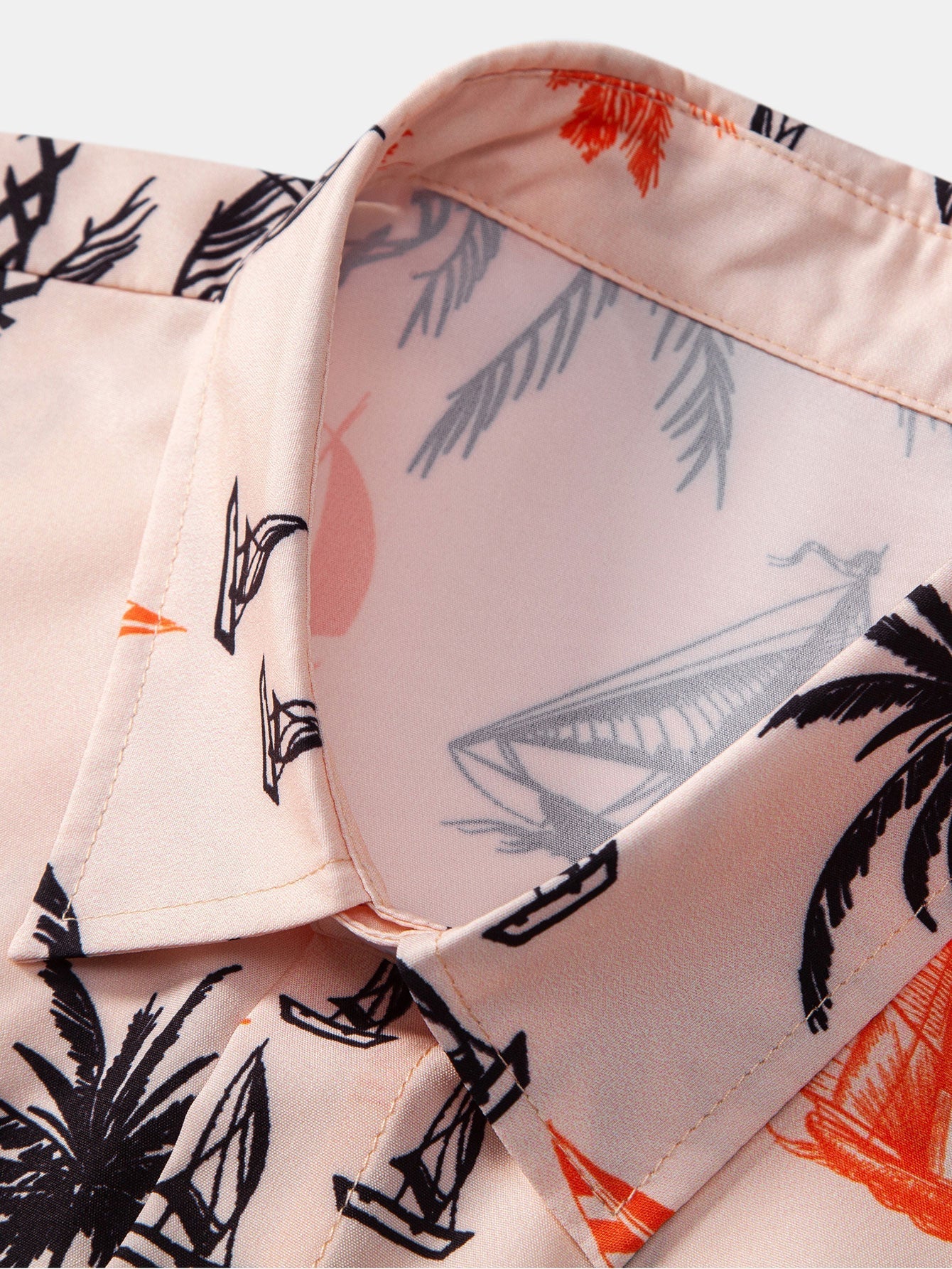 Alleyne® | Island Print Button Up Shirt - Image 3