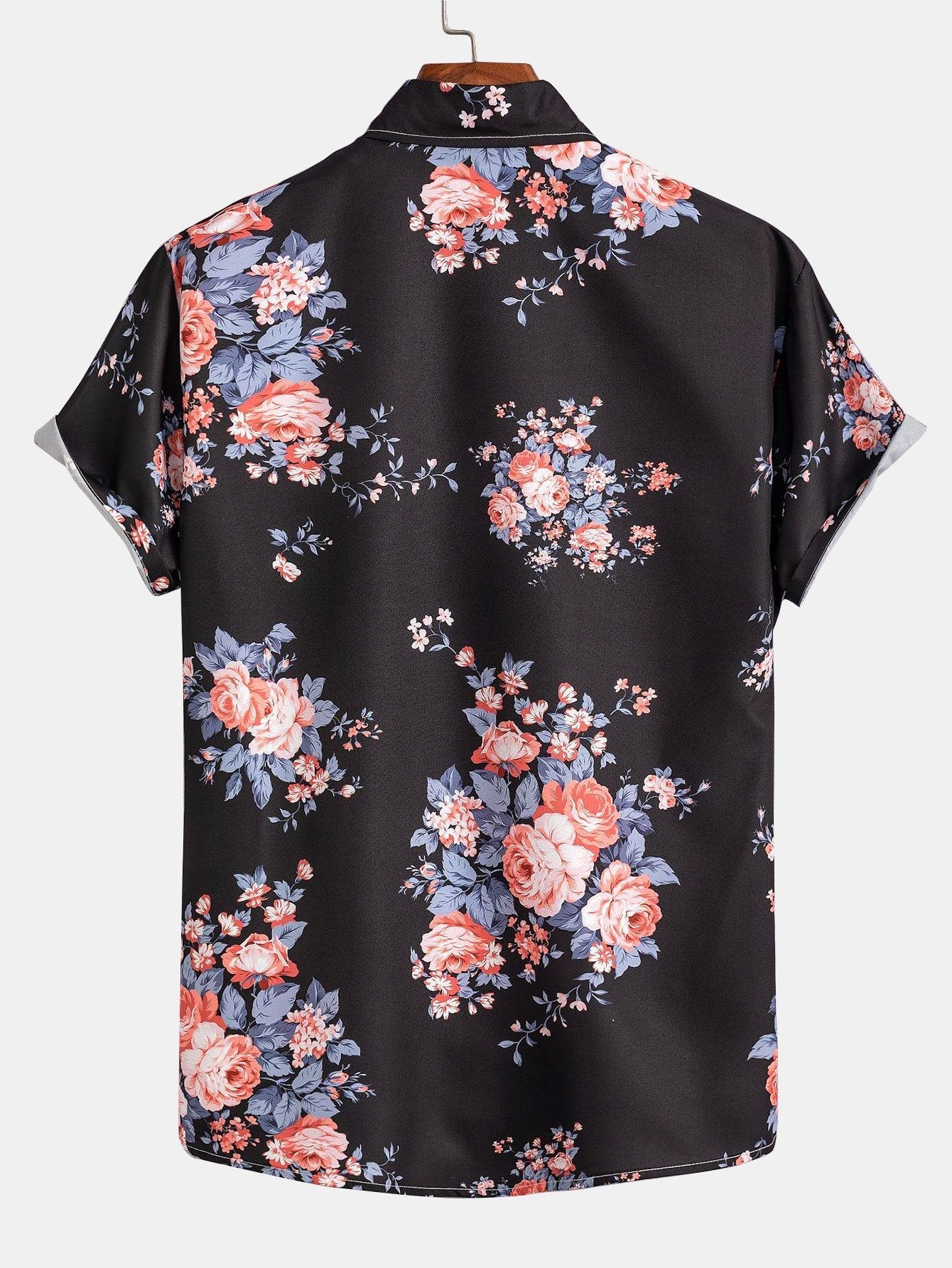 Allon® | Floral Print Button Up Shirt - Image 2