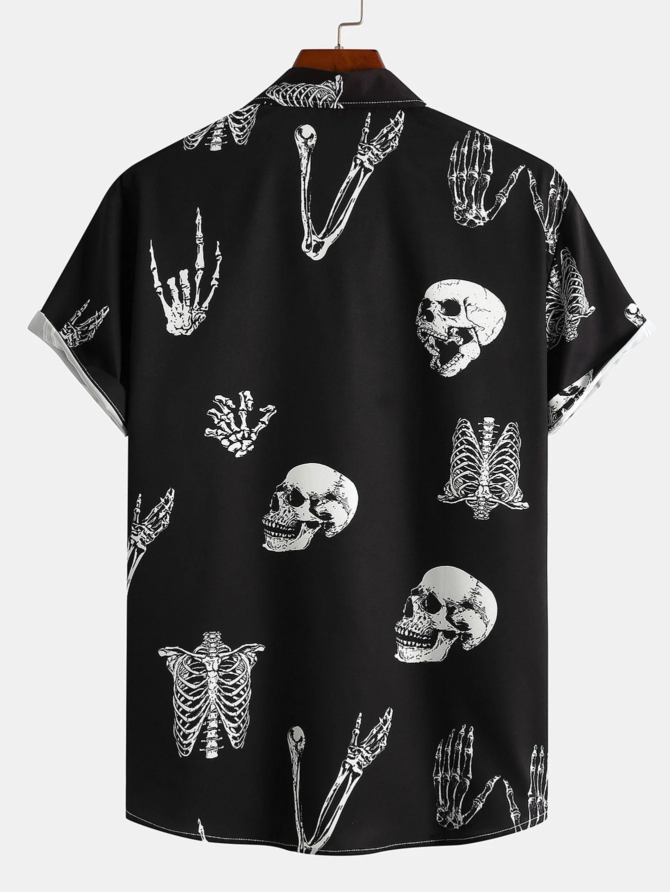 Almer® | Skull Print Shirt - Image 2