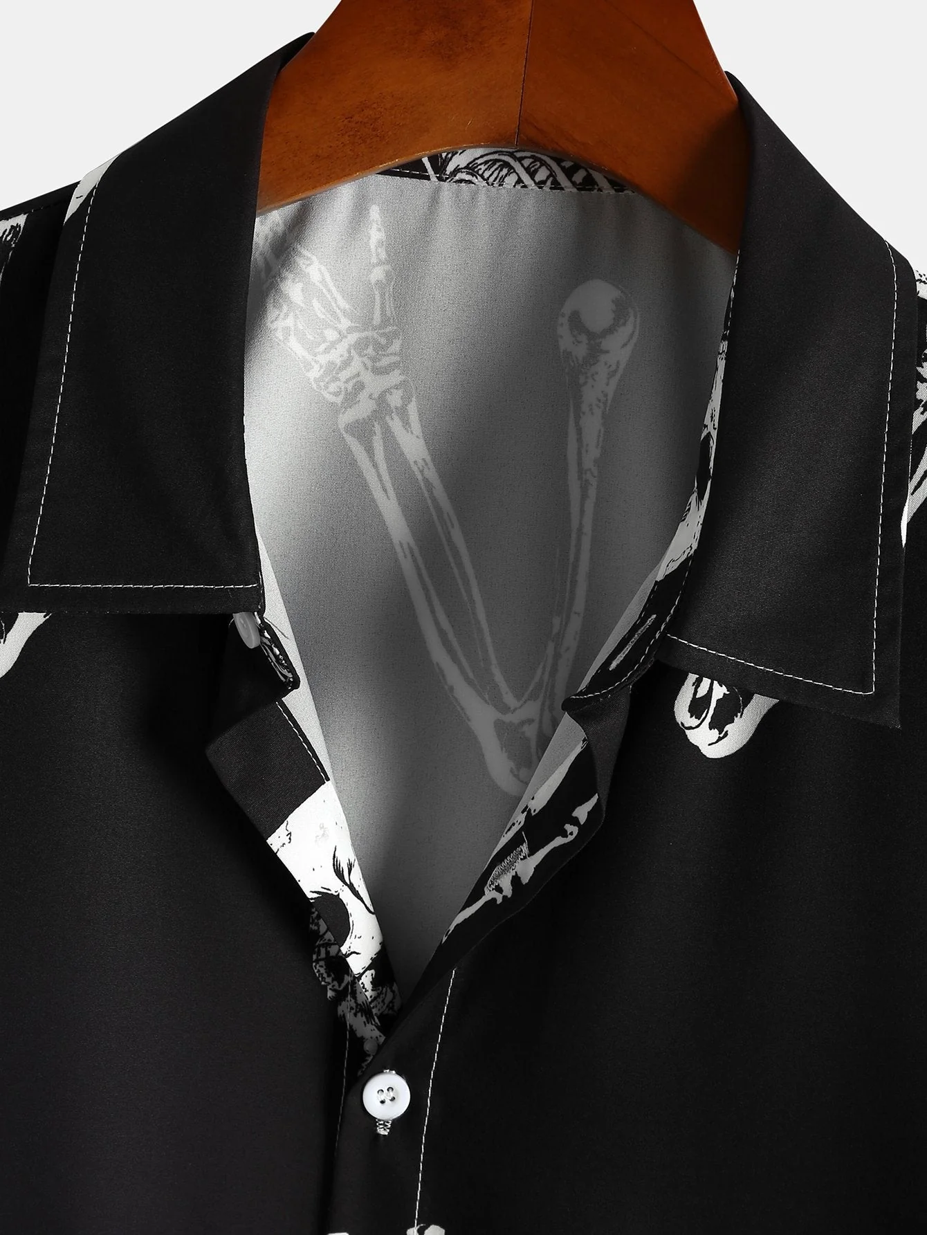 Almer® | Skull Print Shirt - Image 3