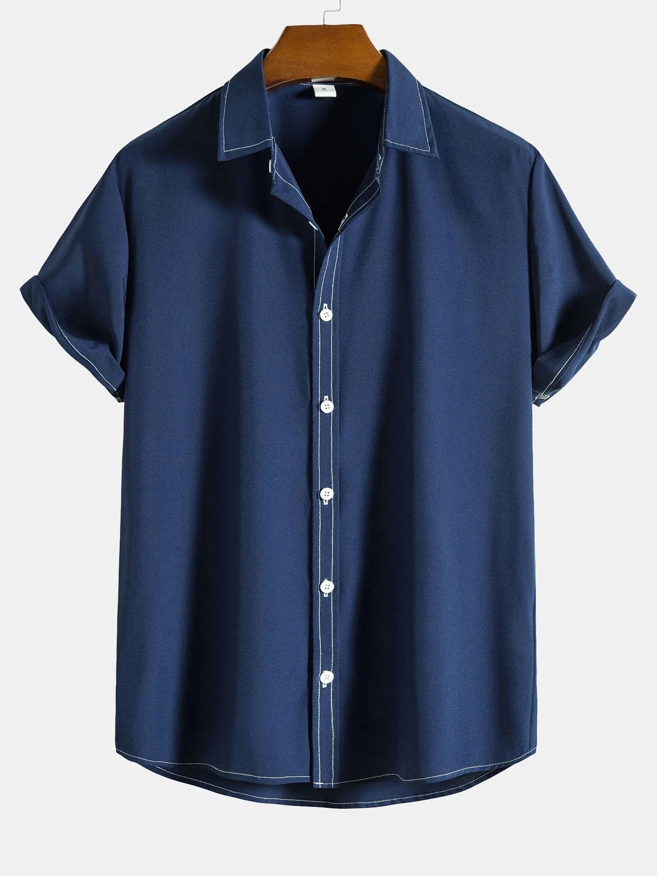 Almerico® | Man Regular Fit Button Up Shirt - Image 2