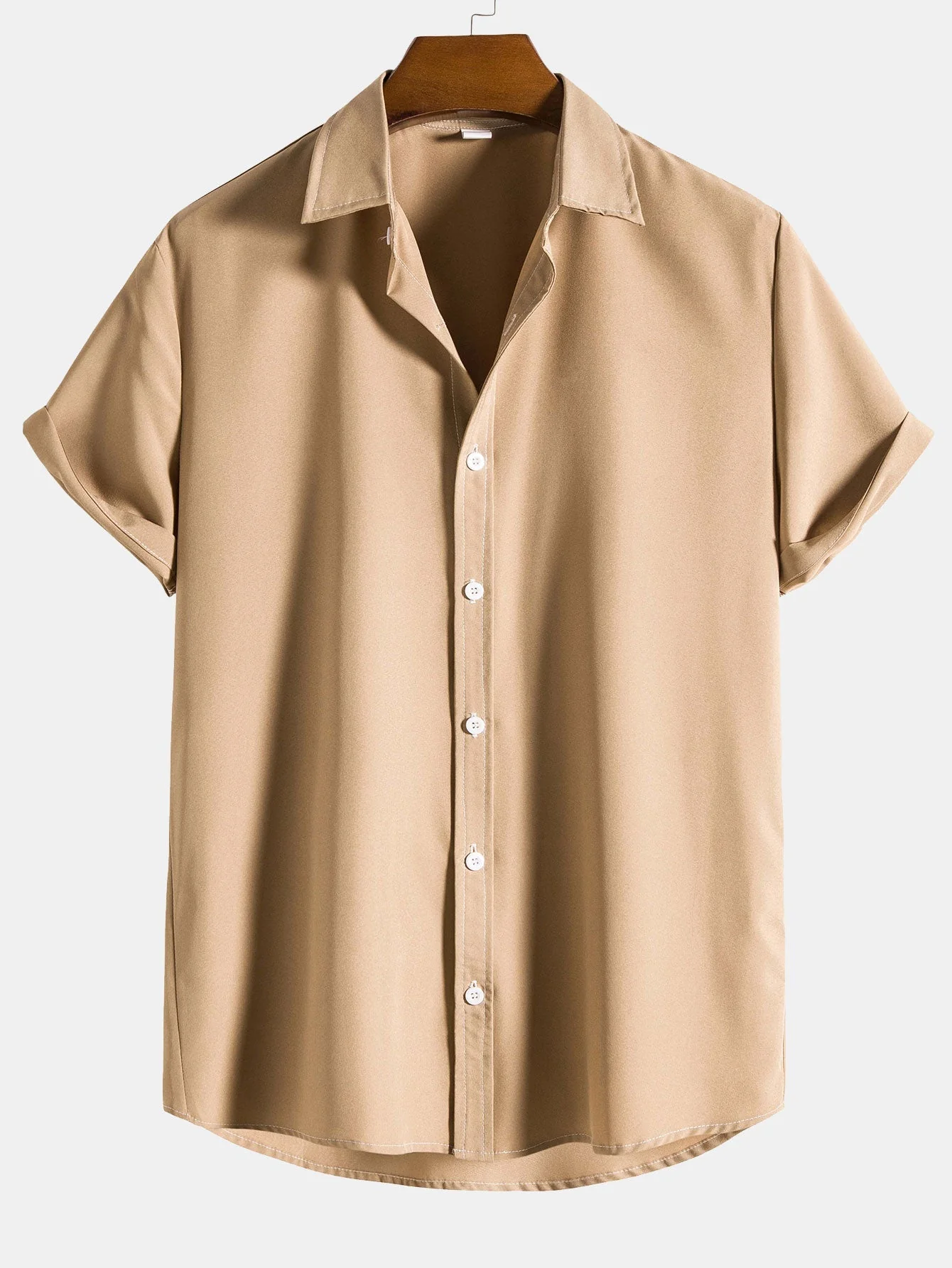 Almerico® | Man Regular Fit Button Up Shirt - Image 3