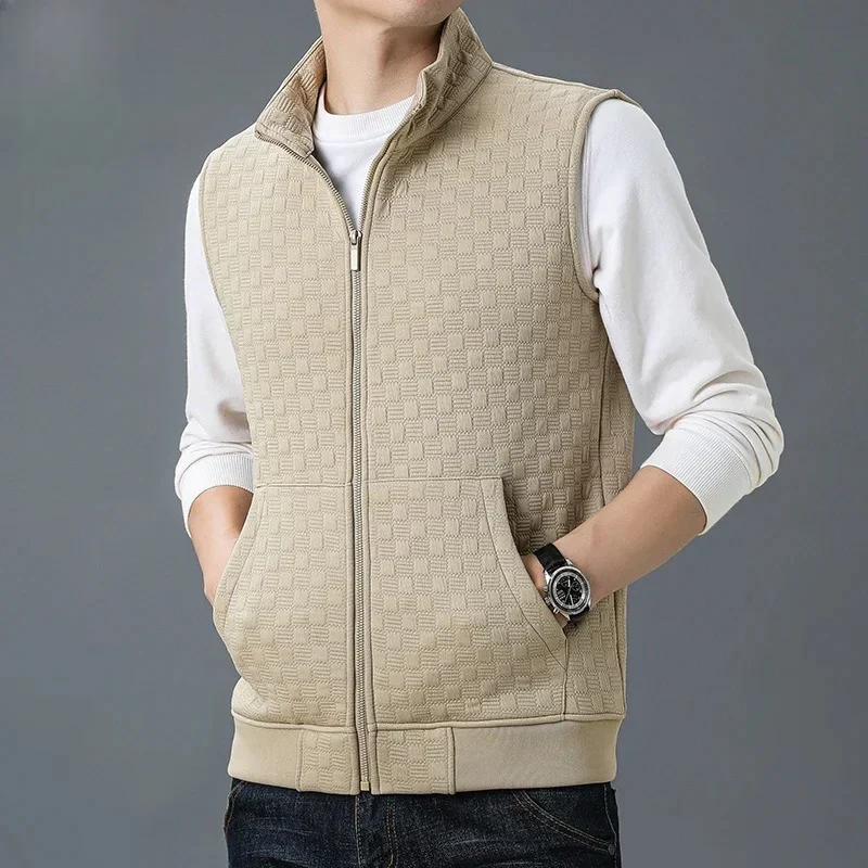 Almon® | ATHLETIC TEXTURED ZIP VEST - Image 2