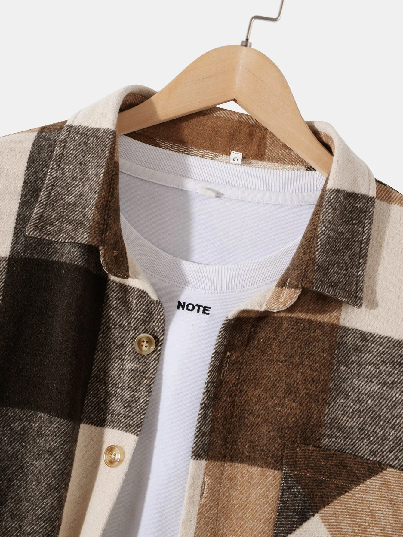 Alonso® | Flannel Plaid Overshirt - Image 6