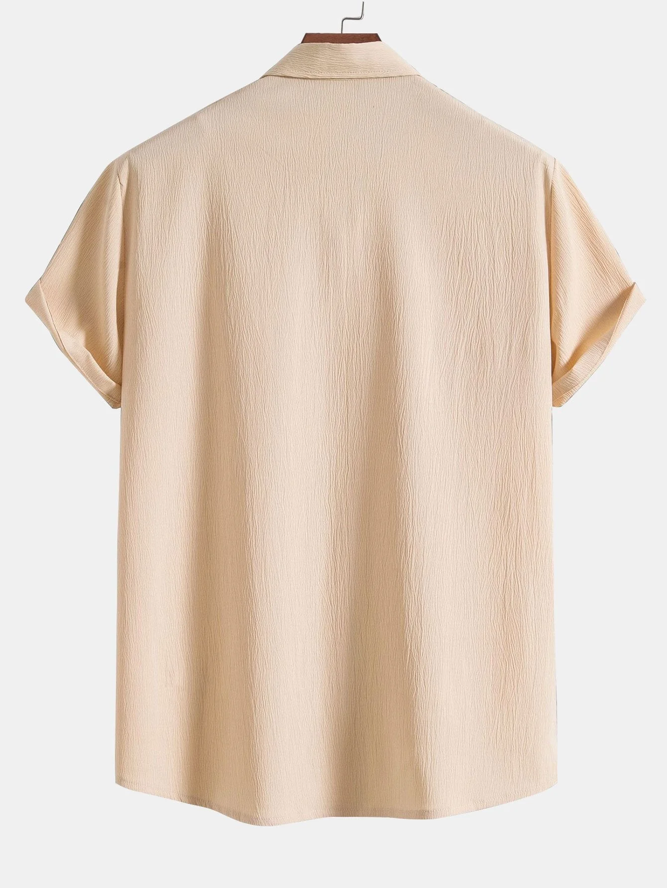 Aloys® | Wrinkled Concealed Fly Shirt - Image 7
