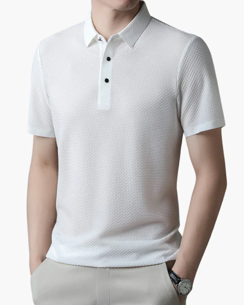 Altamirano® | BARI SILK POLO (Anti-Wrinkle) - Image 3