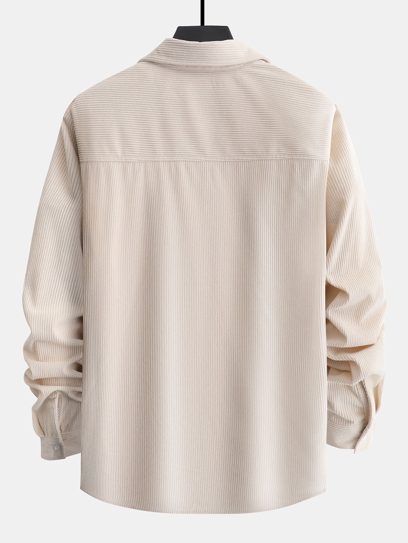 Altamirano® | Corduroy Plaid Panel Shirt - Image 2