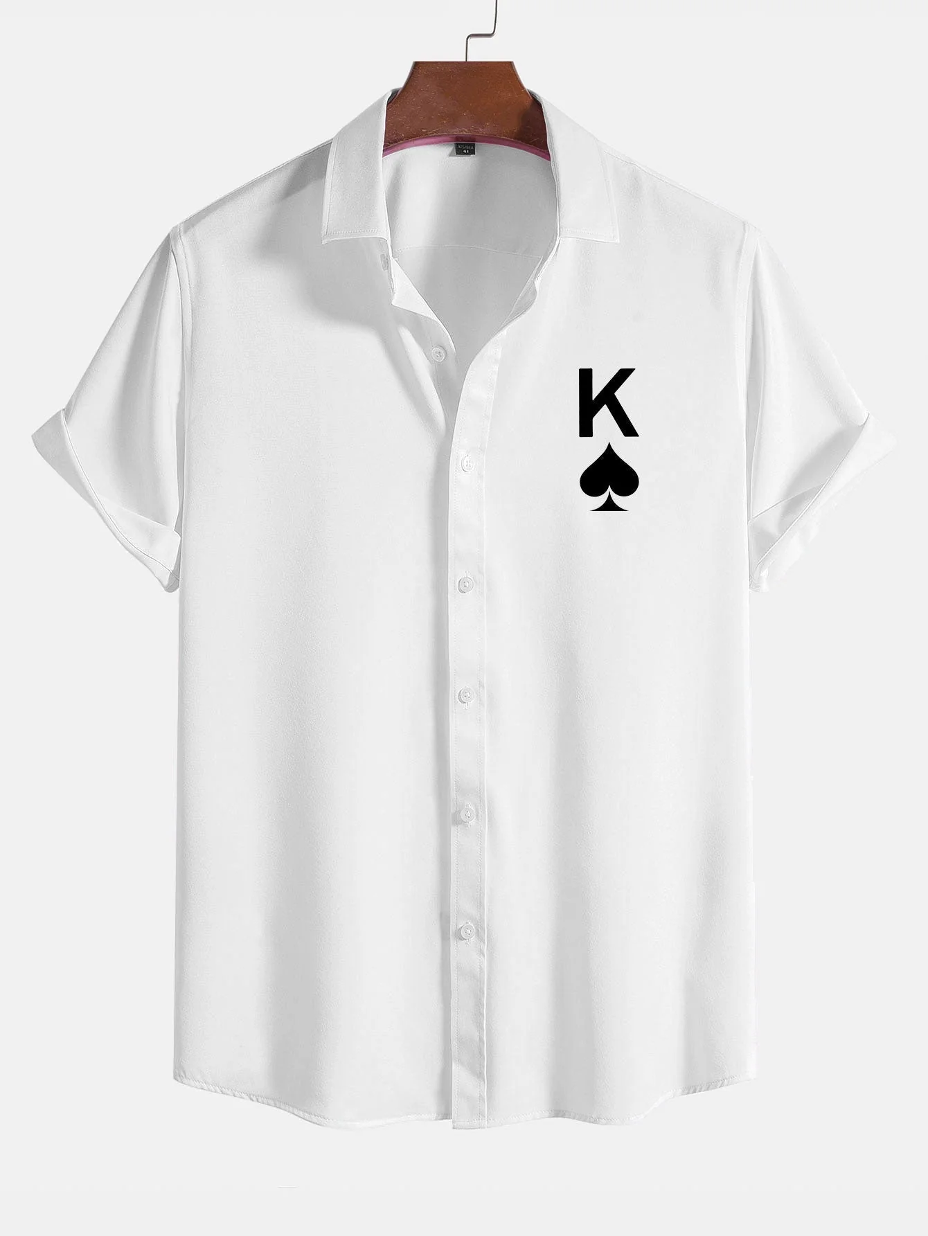 Altenor® | Poker Spades Graphic Print Shirts - Image 2