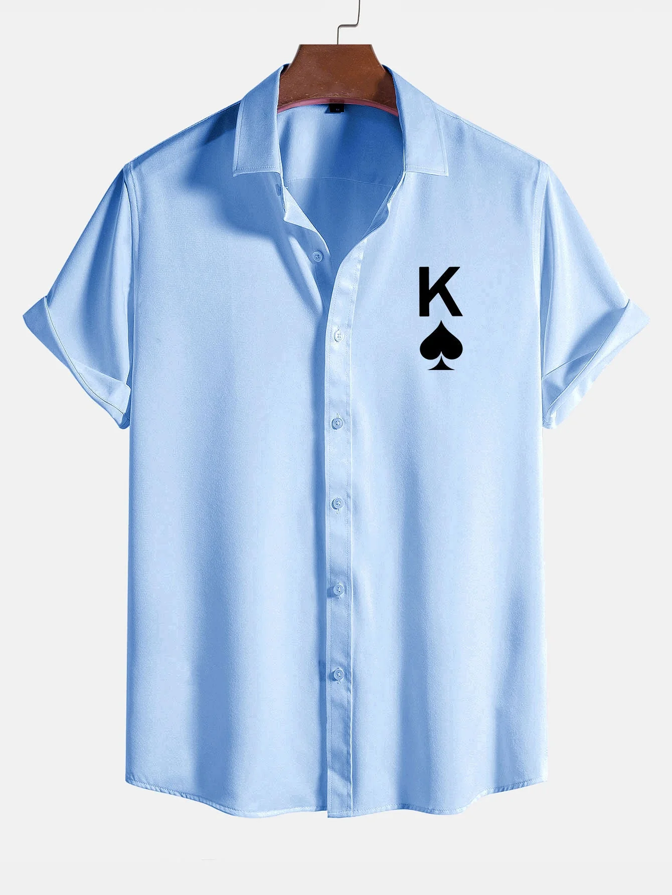 Altenor® | Poker Spades Graphic Print Shirts - Image 3