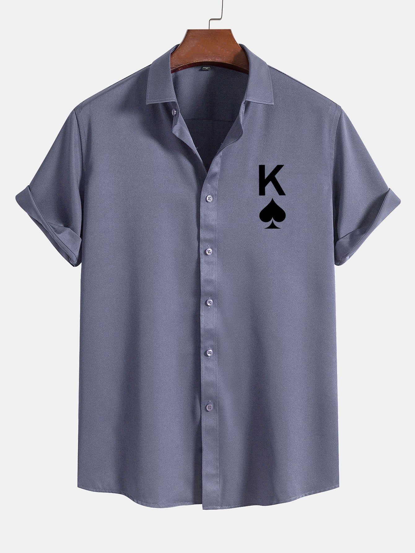 Altenor® | Poker Spades Graphic Print Shirts - Image 4