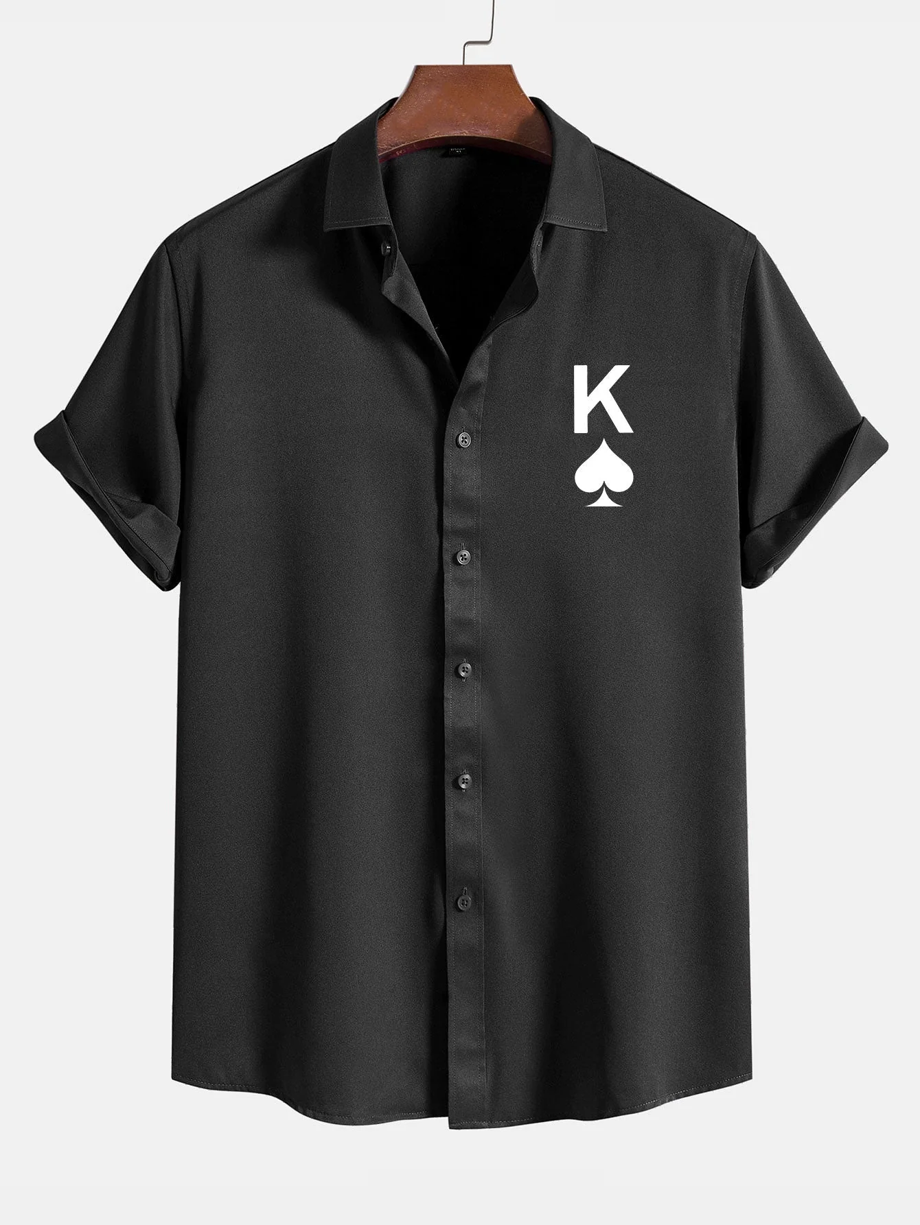 Altenor® | Poker Spades Graphic Print Shirts - Image 6