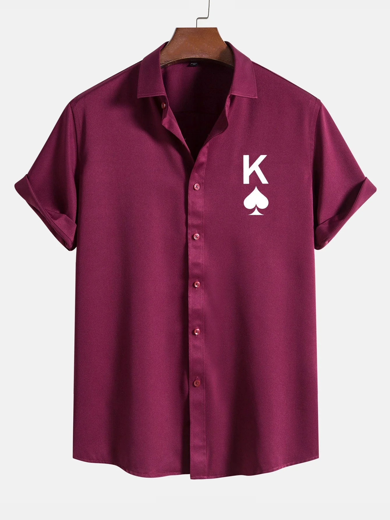 Altenor® | Poker Spades Graphic Print Shirts - Image 8