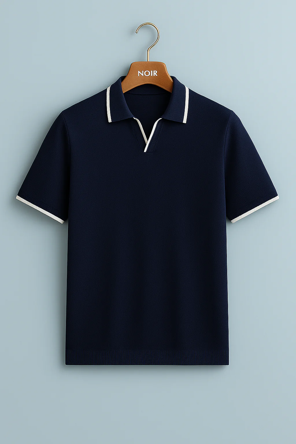 Álvaro® | Black Soft Polo - Image 2