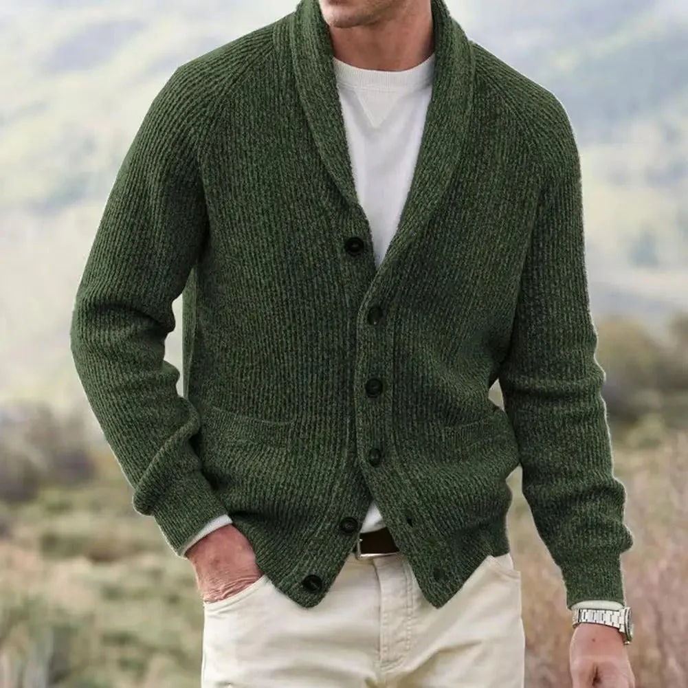 Álvaro® | Classic Buttoned Knitted Cardigan - Image 4