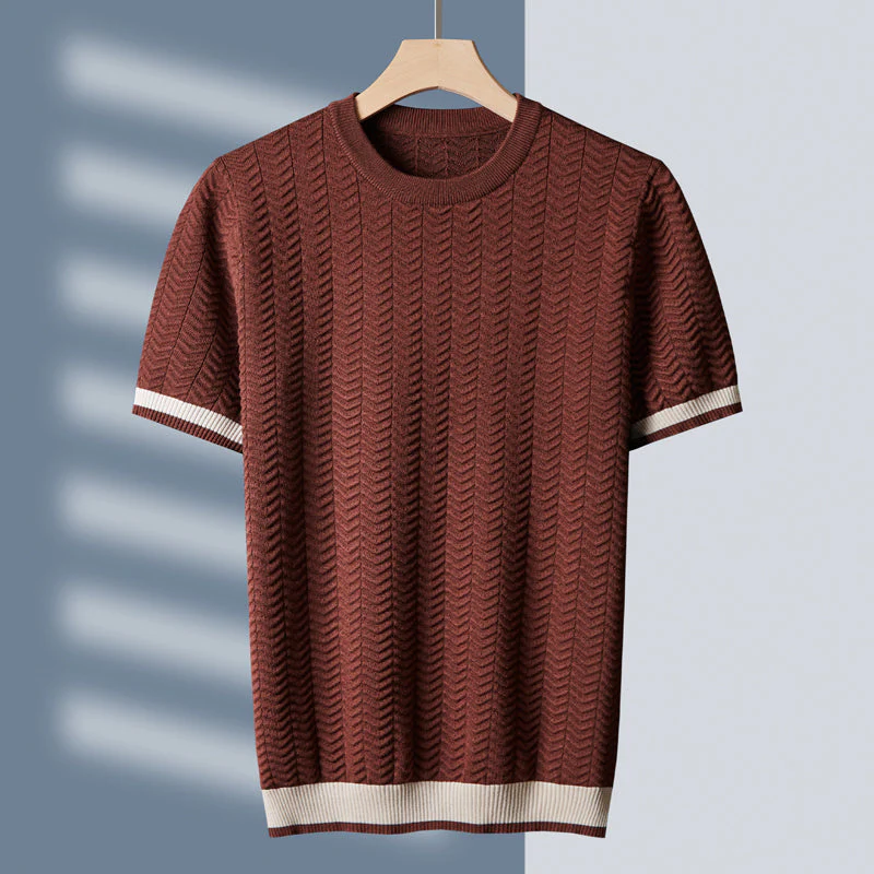 Álvaro® | Herringbone Knit Shirt - Image 3